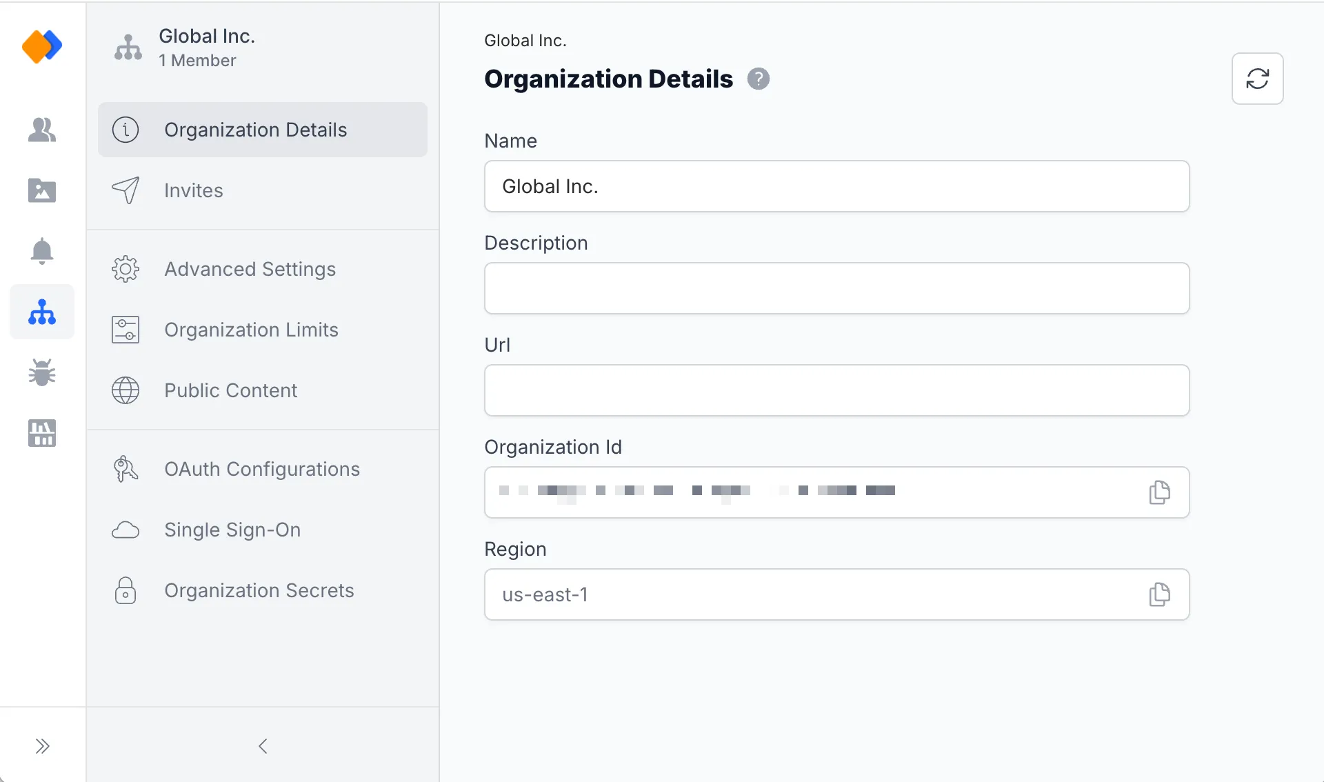 Organization Details Organization Details