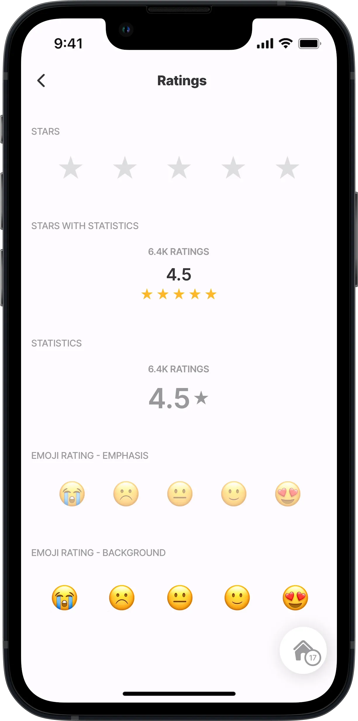 Ratings Ratings