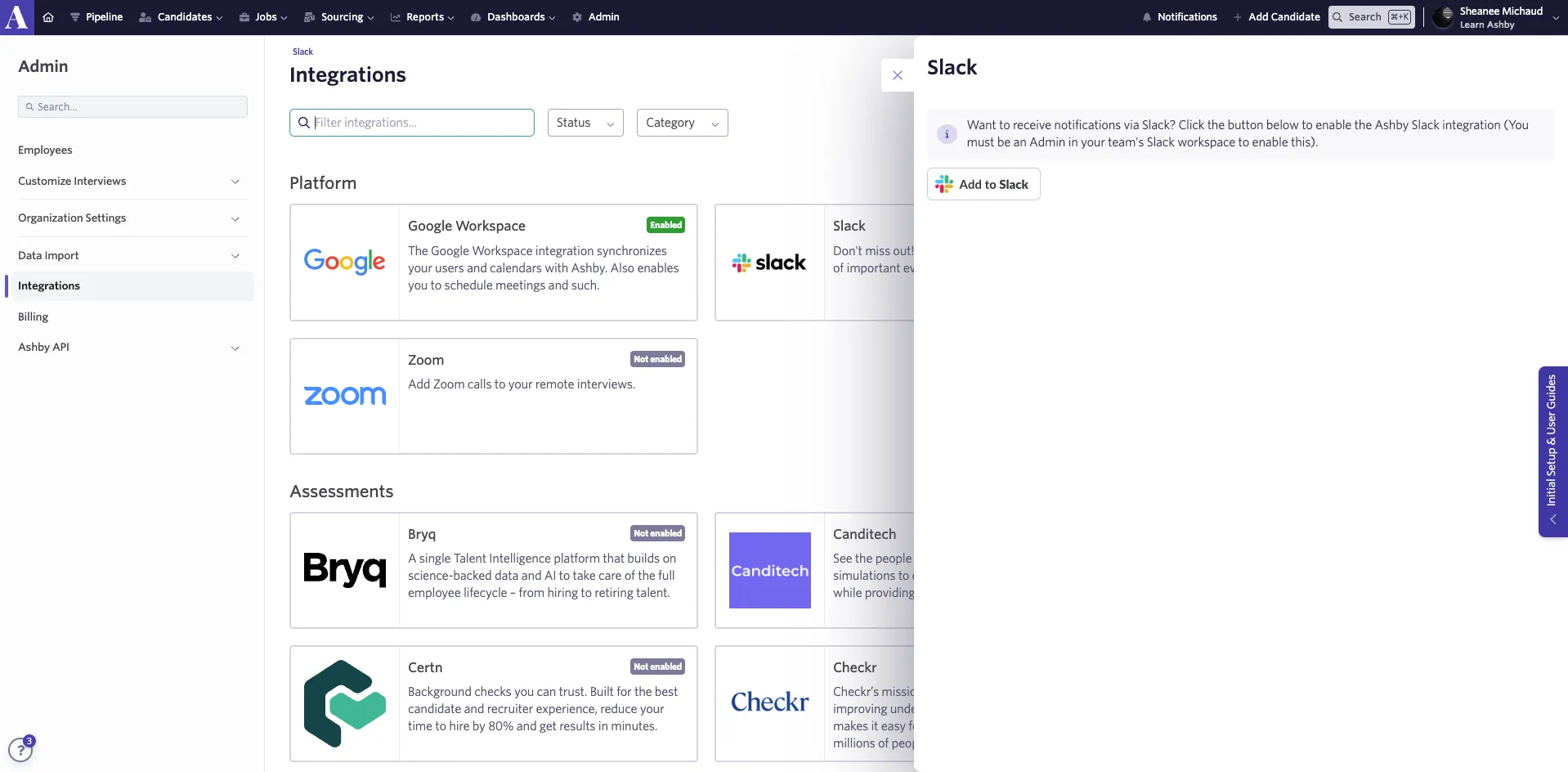 Slack in Ashby Admin.png