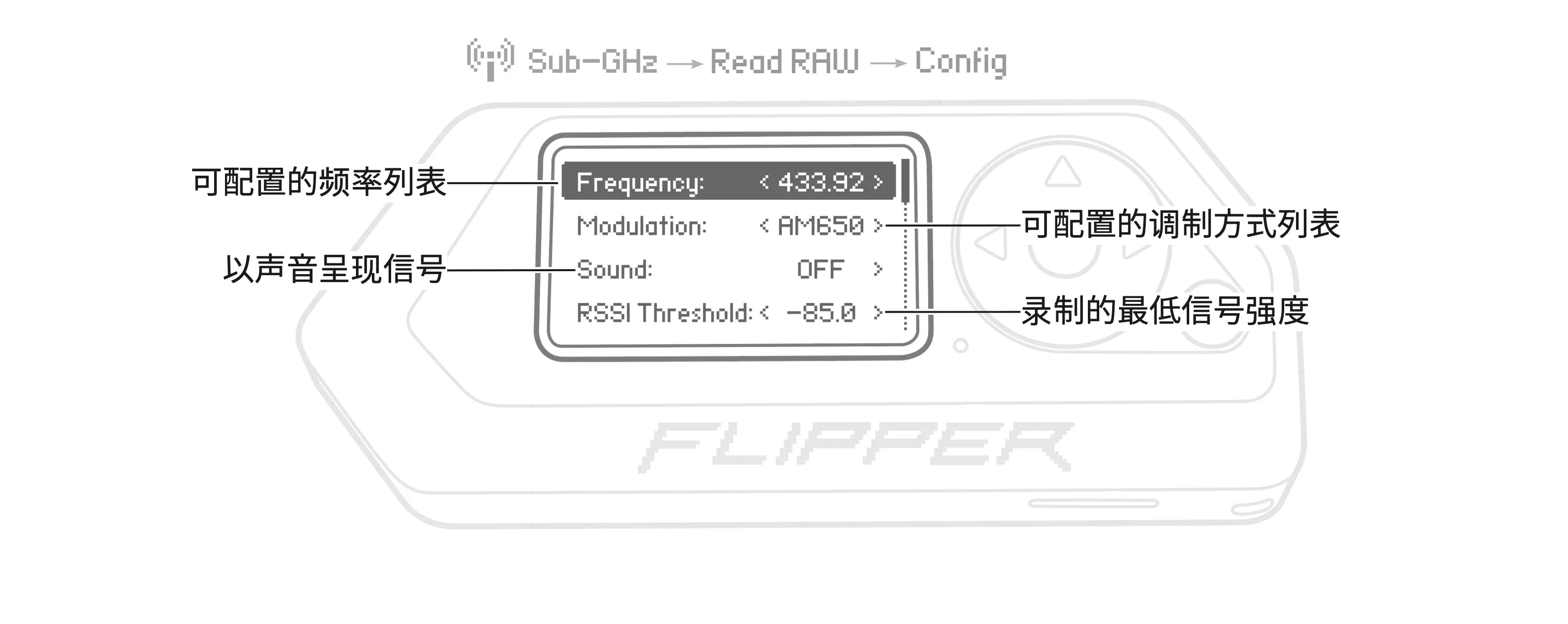 Read RAW 配置界面