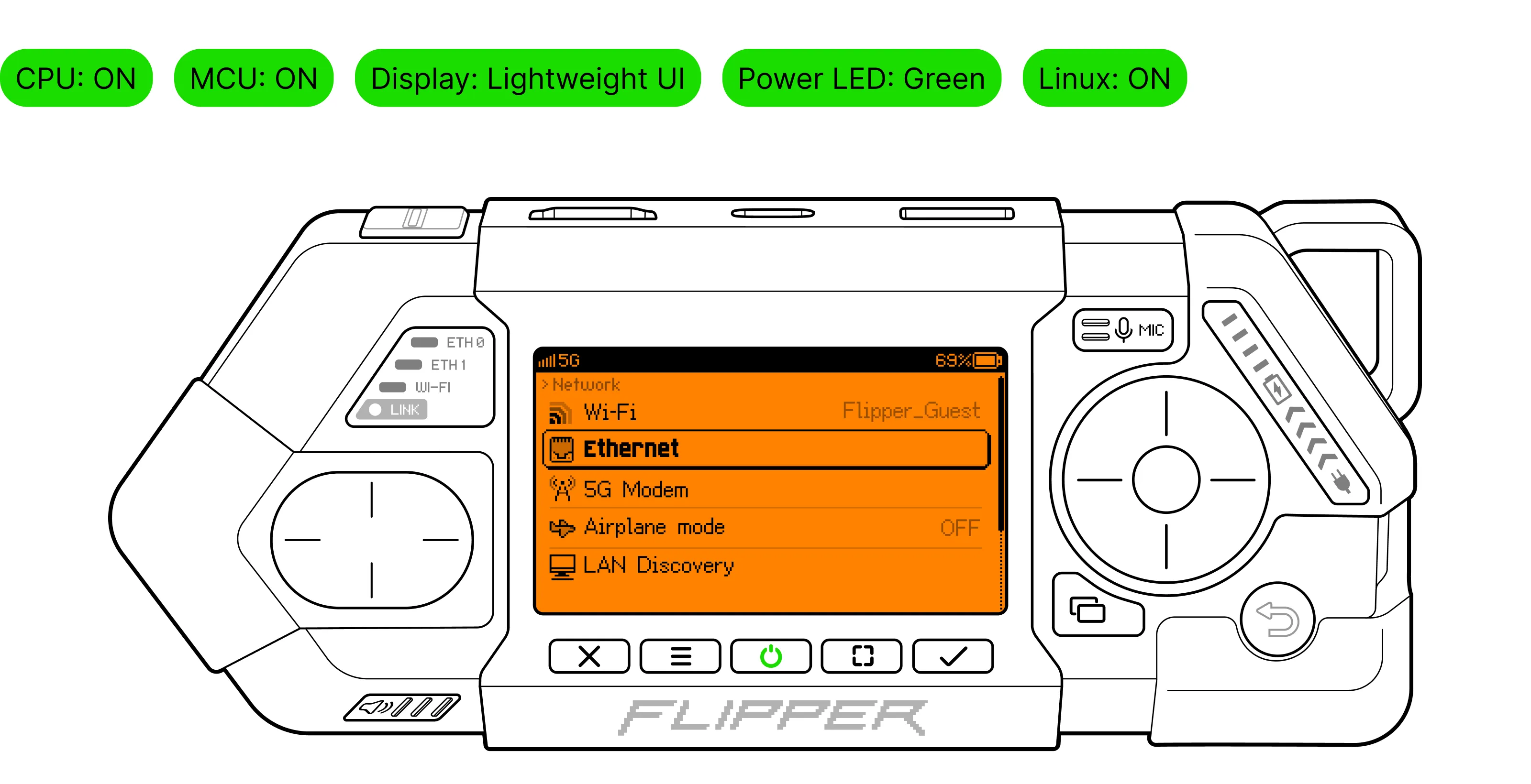 Flipper One Linux Mode