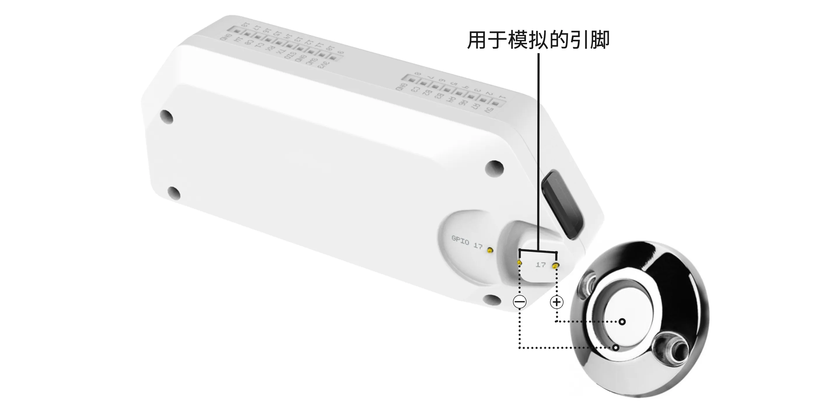 用于模拟的引脚