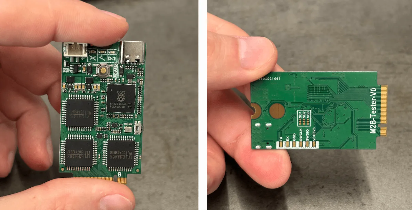 Flipper One M.2 tester