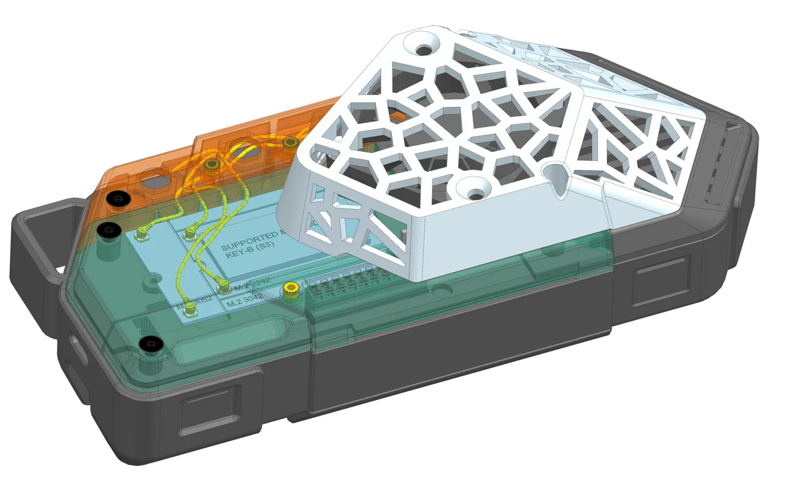 Updated fan shield module render