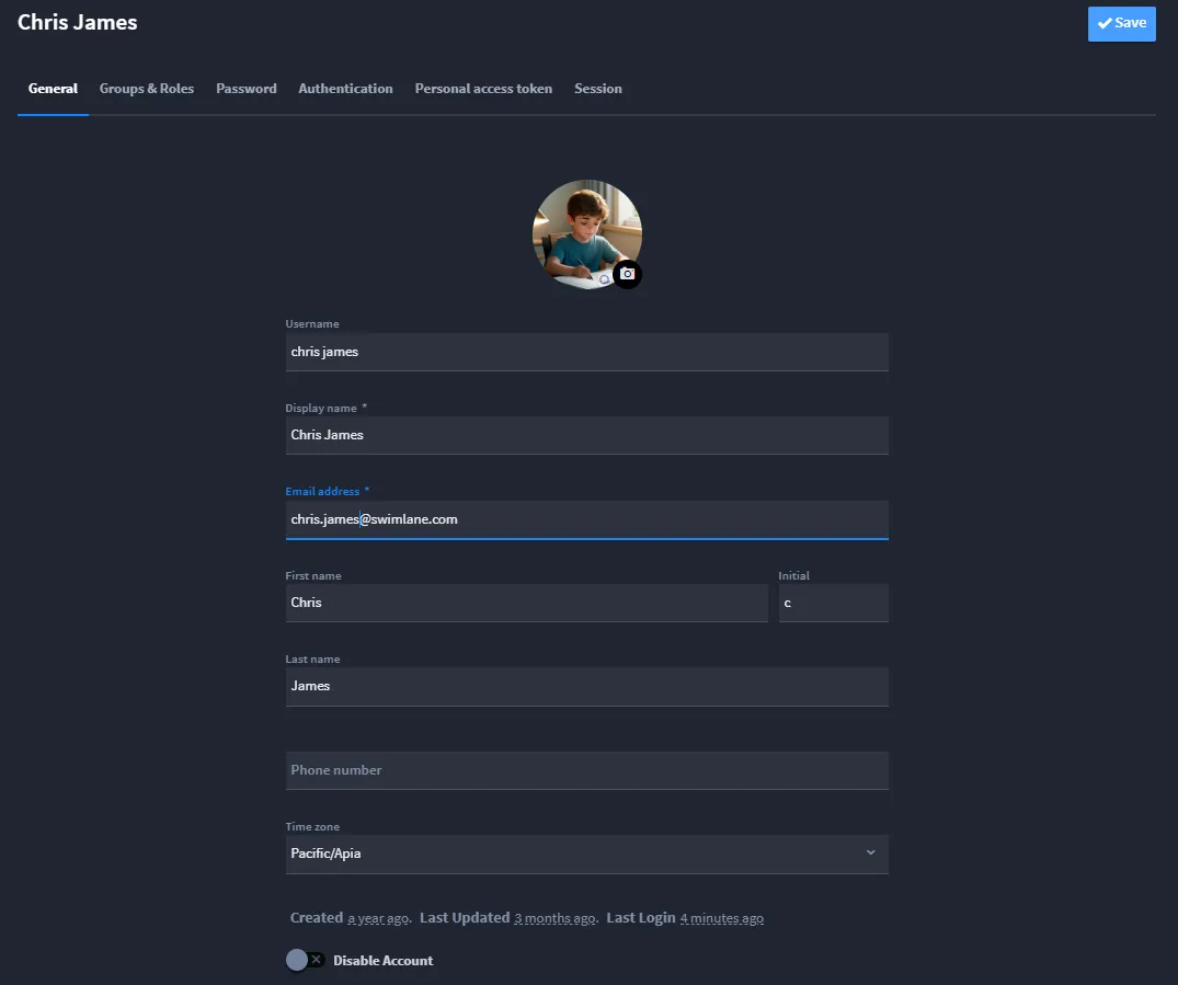 Profile Editor