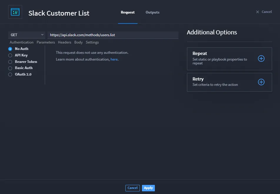 GET request example