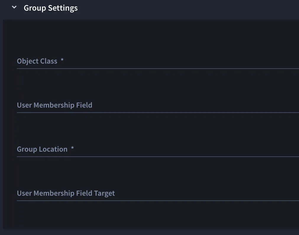 Group Settings