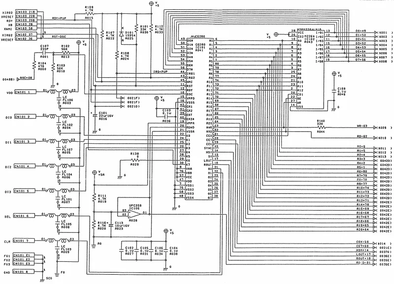 Schematics (PC Engine) - RetroSix Wiki
