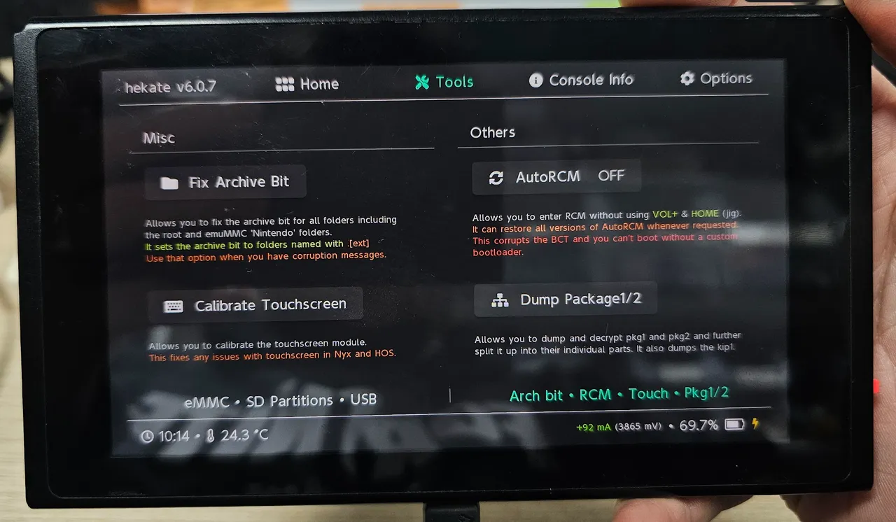 RCM Diagnostics (Nintendo Switch) RetroSix Wiki