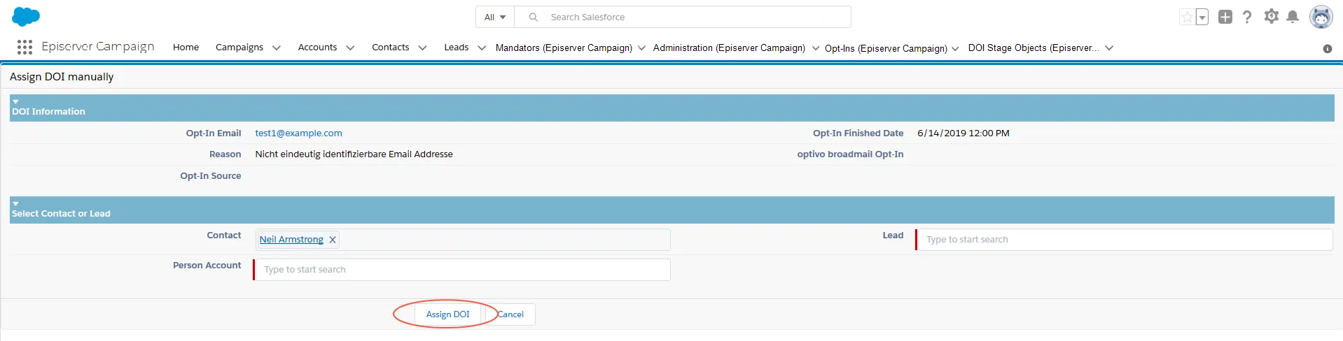 Bild: Double-Opt-in zuweisen Bild: Double-Opt-in zuweisen