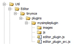 Add a physical folder structure from site root