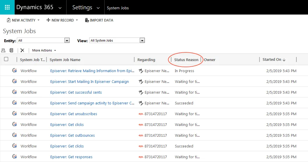 Bild: Workflow-Status Bild: Workflow-Status