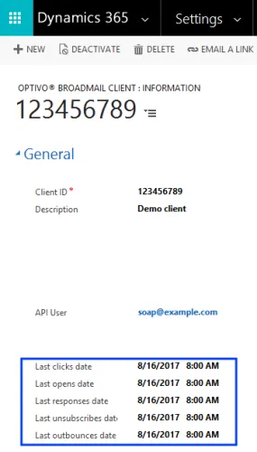 Image: Check client work activity