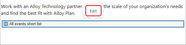 Edit button shows where inserted block is stored Edit button shows where inserted block is stored