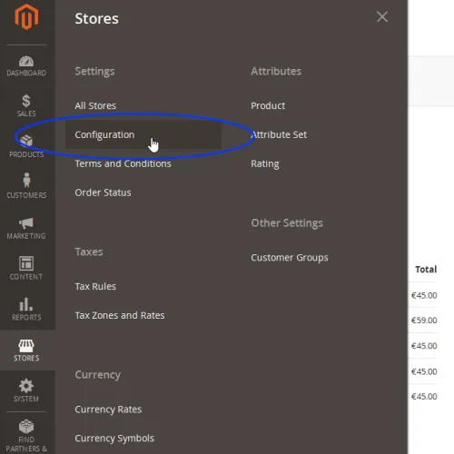 Image: Select Configuration