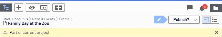 Notification bar