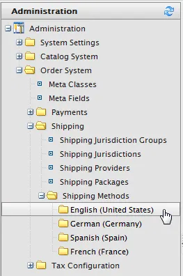 Image: Selecting Shipping