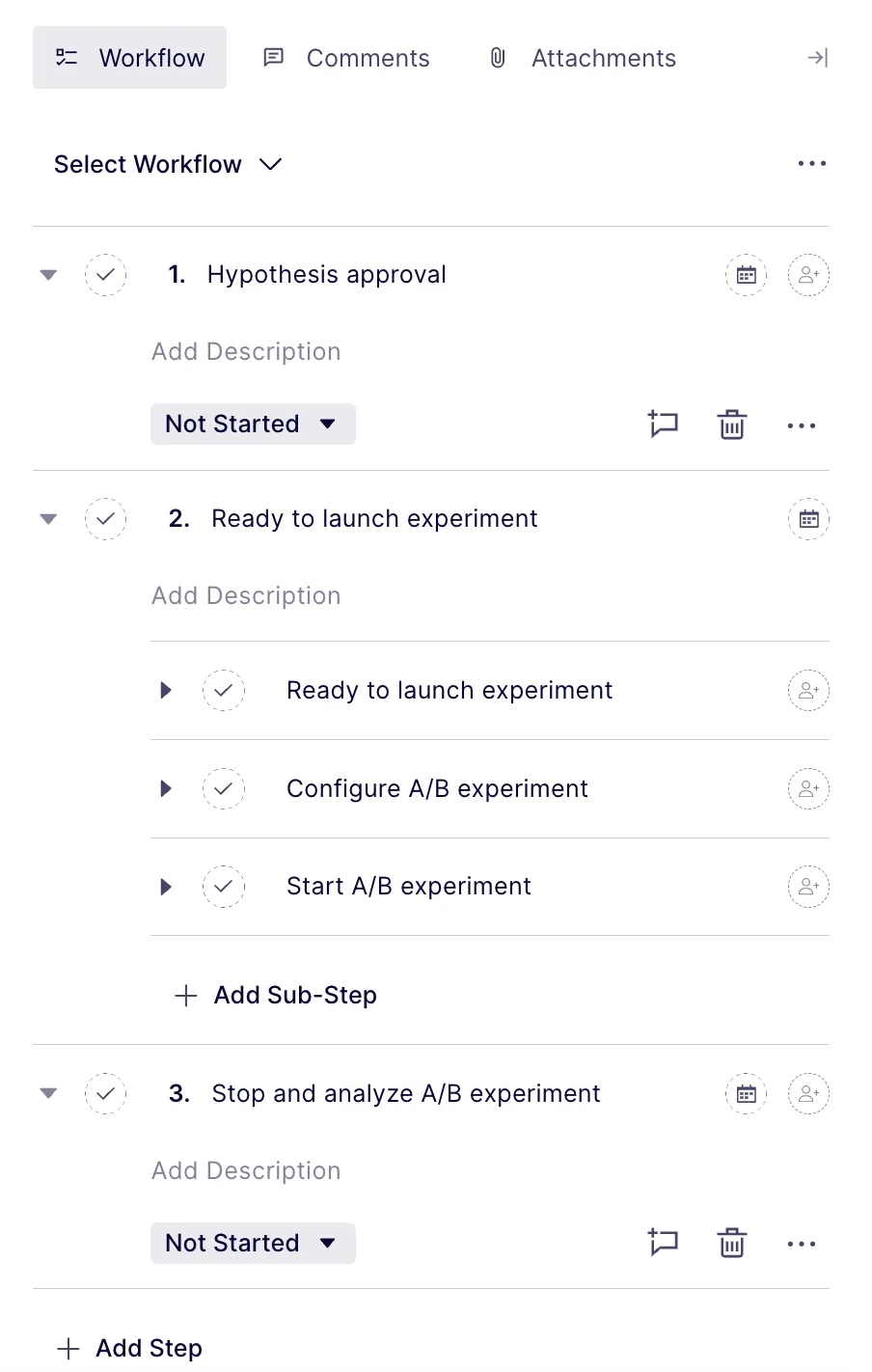 newly created completed workflow newly created completed workflow