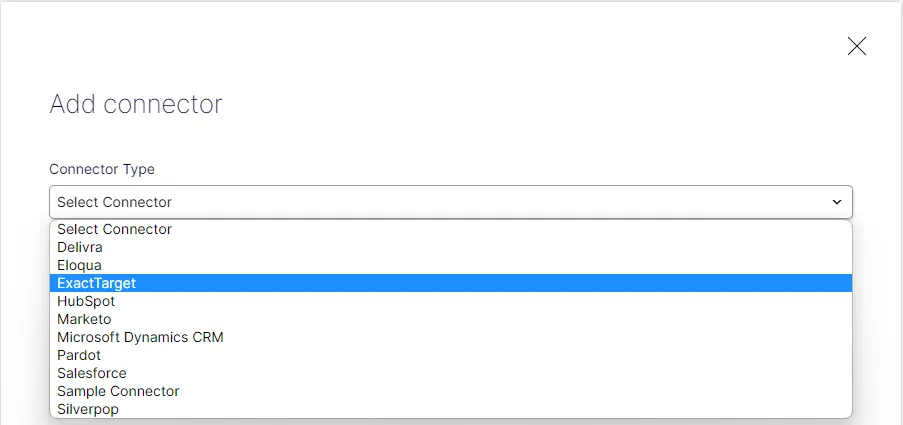 Set up Optimizely forms with Salesforce Marketing Cloud
(ExactTarget)