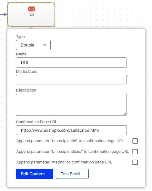 Image: Email node Image: Email node