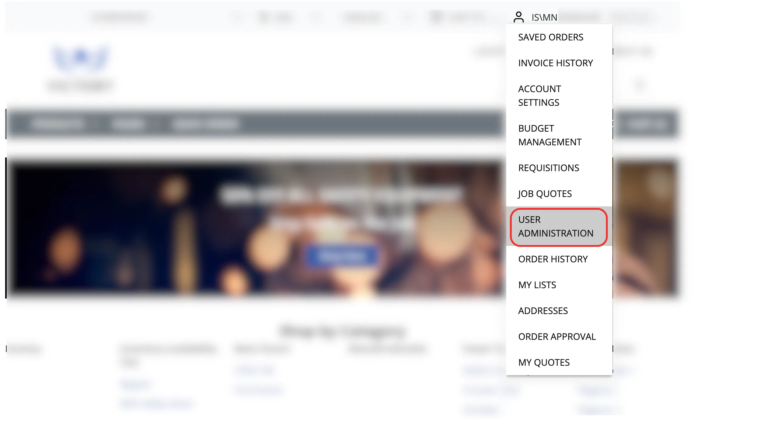 useradministration