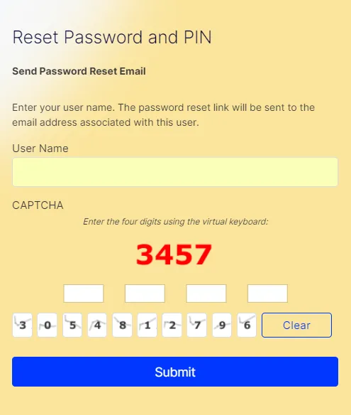 Image: Enter user name Image: Enter user name