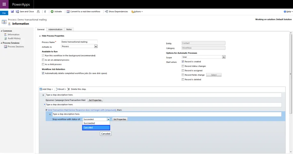 Image: Send Transaction Mail Image: Send Transaction Mail