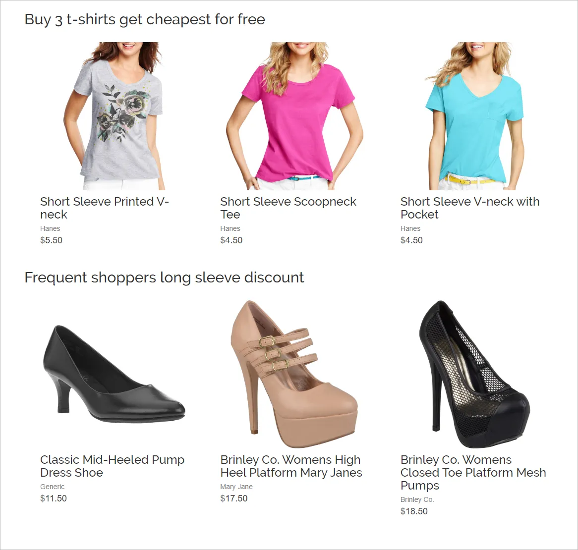 Sample start page