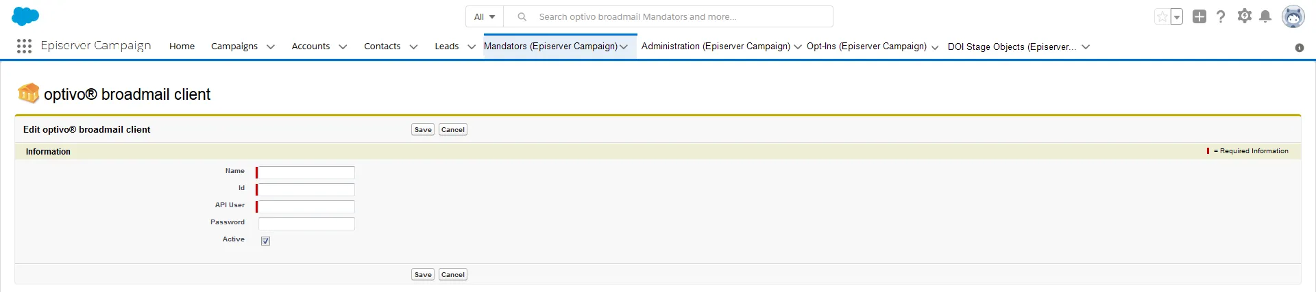 Bild: Episerver Campaign Mandant Bild: Episerver Campaign Mandant