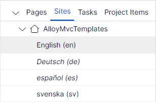 Switch language and viewing language versions Switch language and viewing language versions