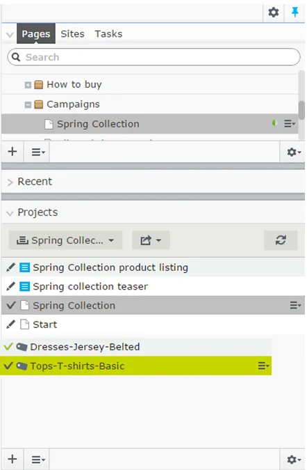 Items in campaign Items in campaign