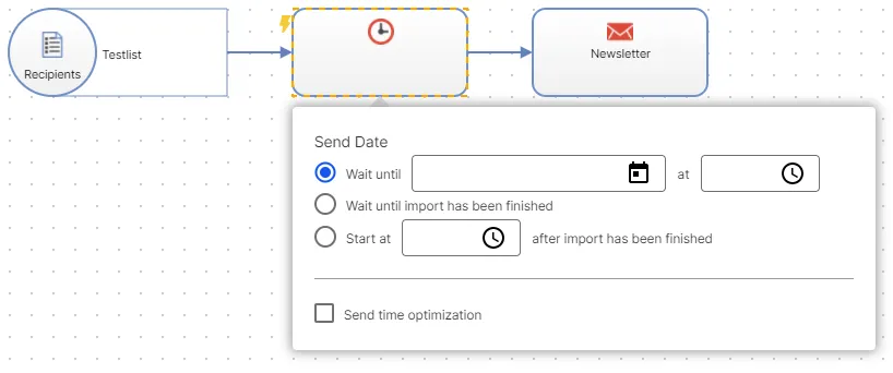Image: Specify fallback time Image: Specify fallback time