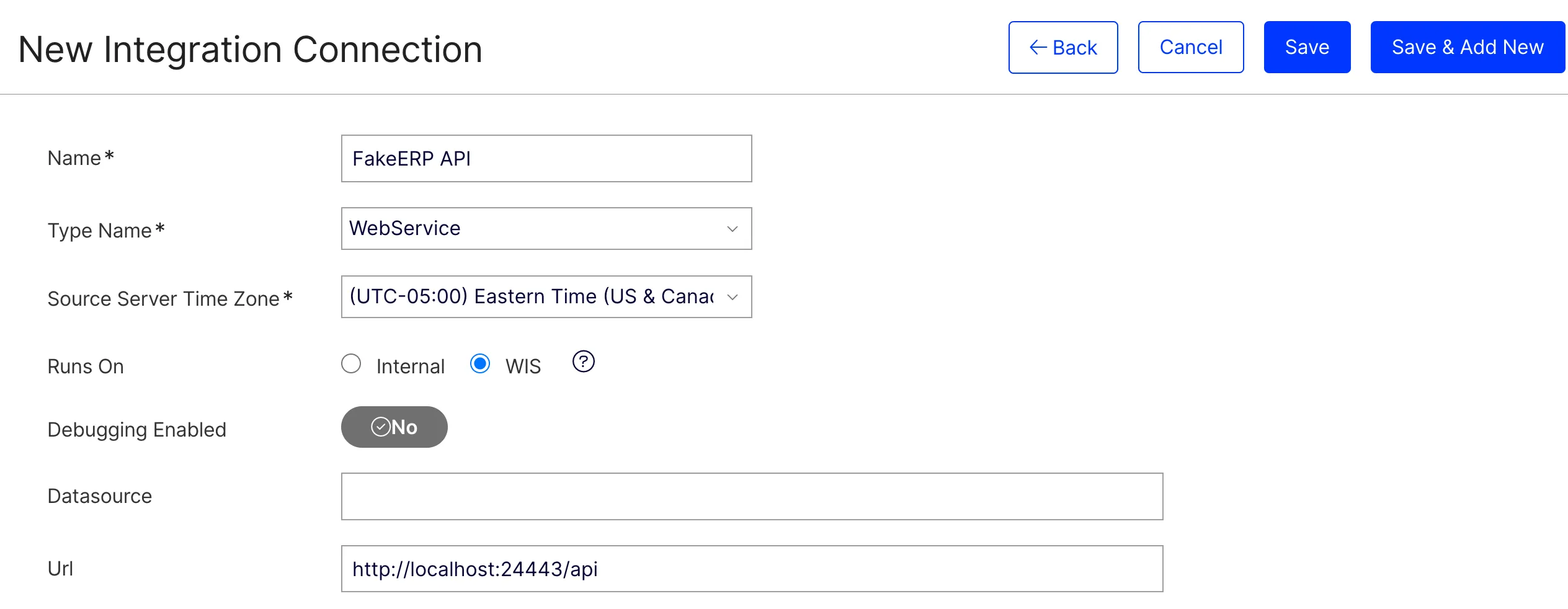 FakeERP integration connection.png FakeERP integration connection.png