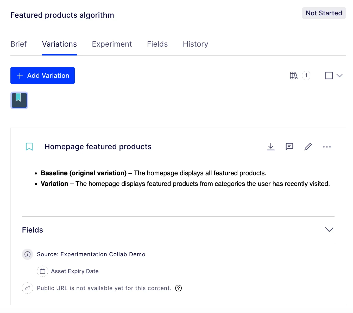 Hypothesis with variations added in a text editor Hypothesis with variations added in a text editor