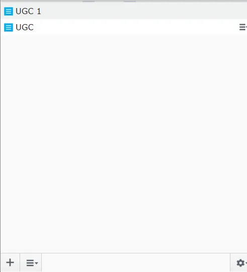 Publish the widget. The widget displays in the Blocks panel.