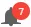 Notification icon in user interface Notification icon in user interface