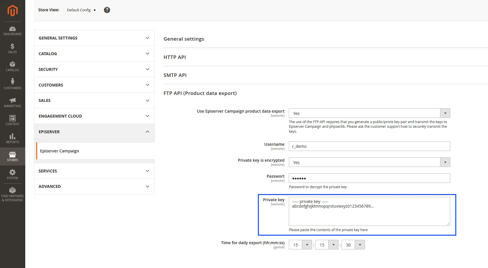 Image: Enter Private key Image: Enter Private key