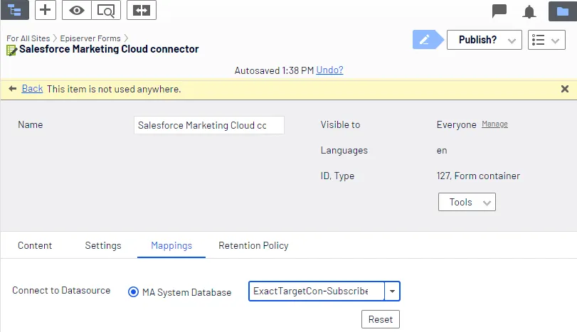 Subscriber database Subscriber database
