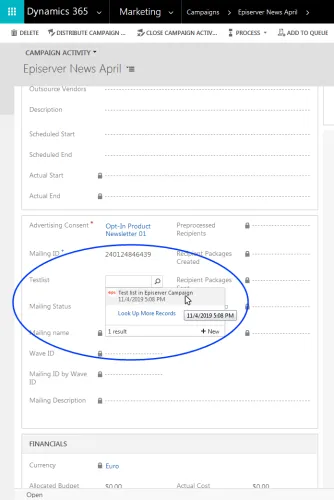 Image: Select a test list Image: Select a test list