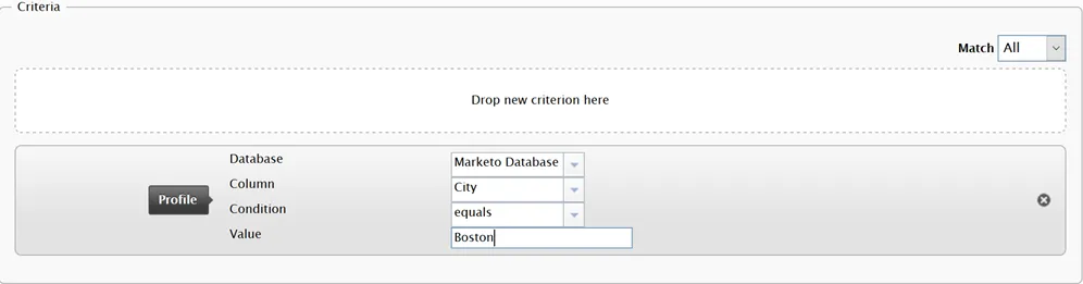 Create visitor group based on visitor's city Create visitor group based on visitor's city