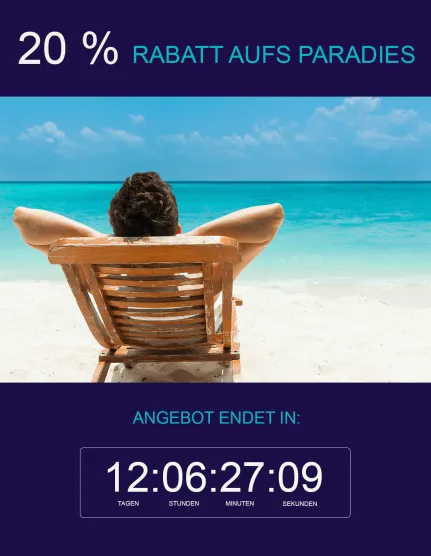 Bild: Countdown Timer Bild: Countdown Timer