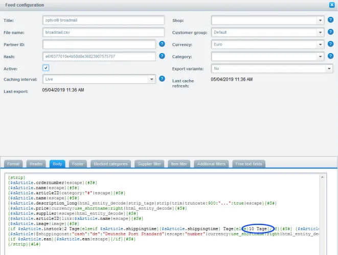 Image: Adjust sending time Image: Adjust sending time