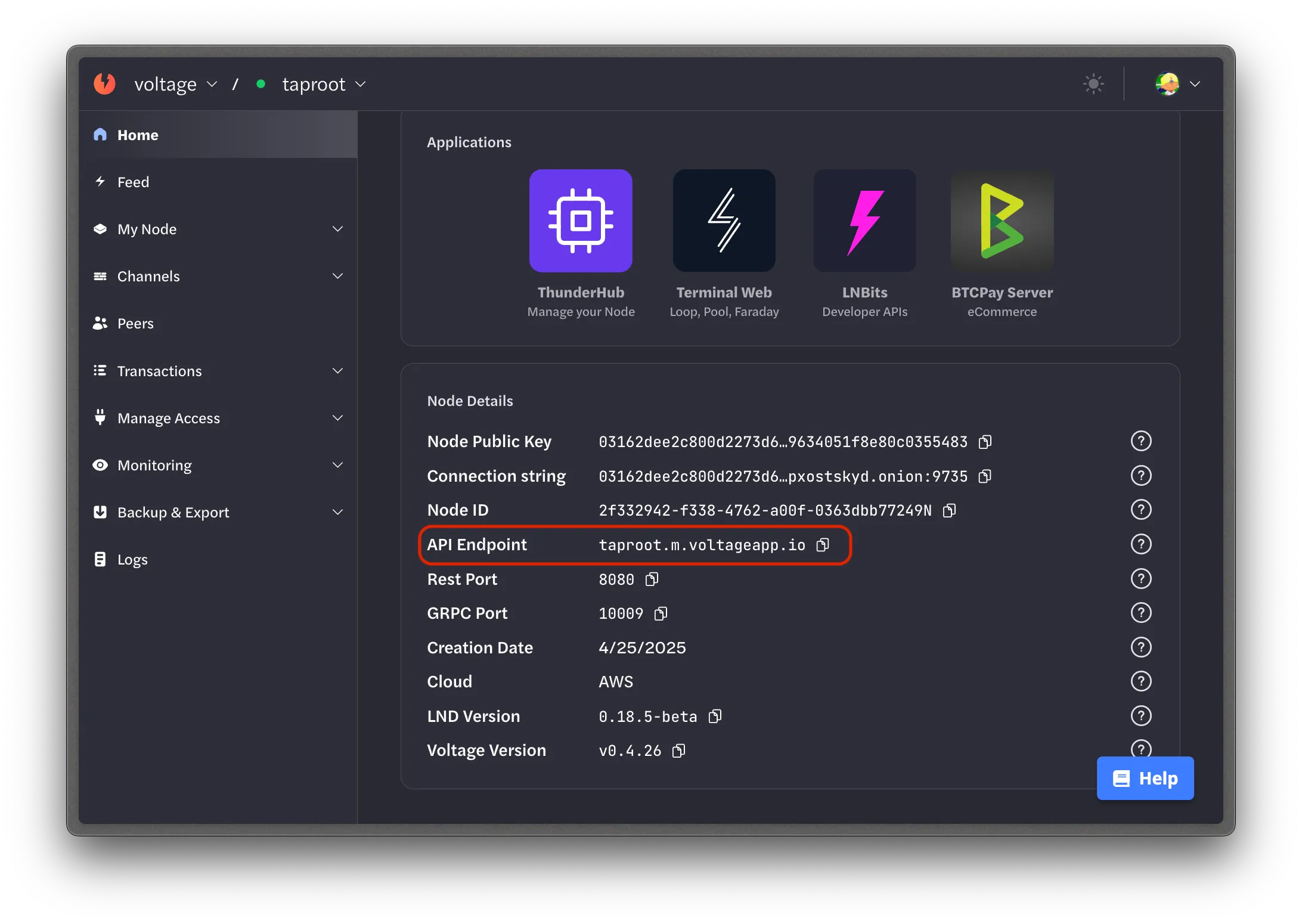 Taproot Assets - Voltage Documentation
