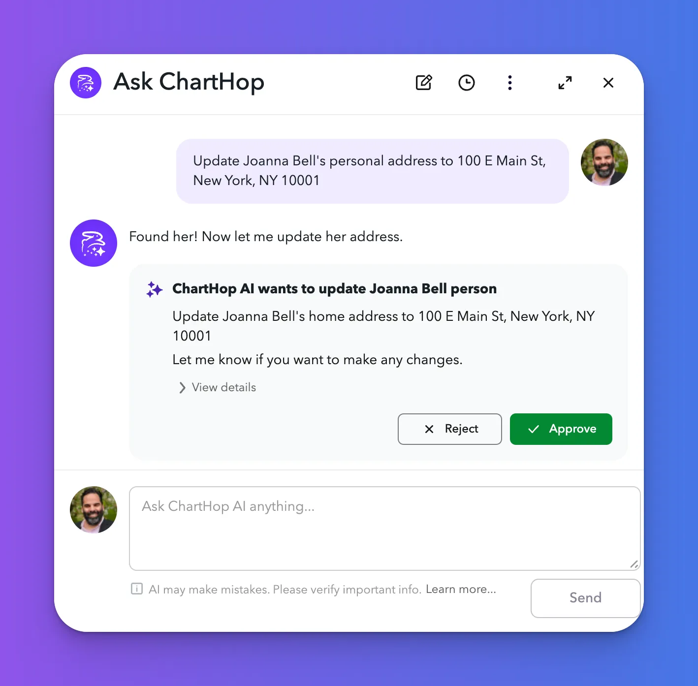 Chat Write Actions Chat Write Actions