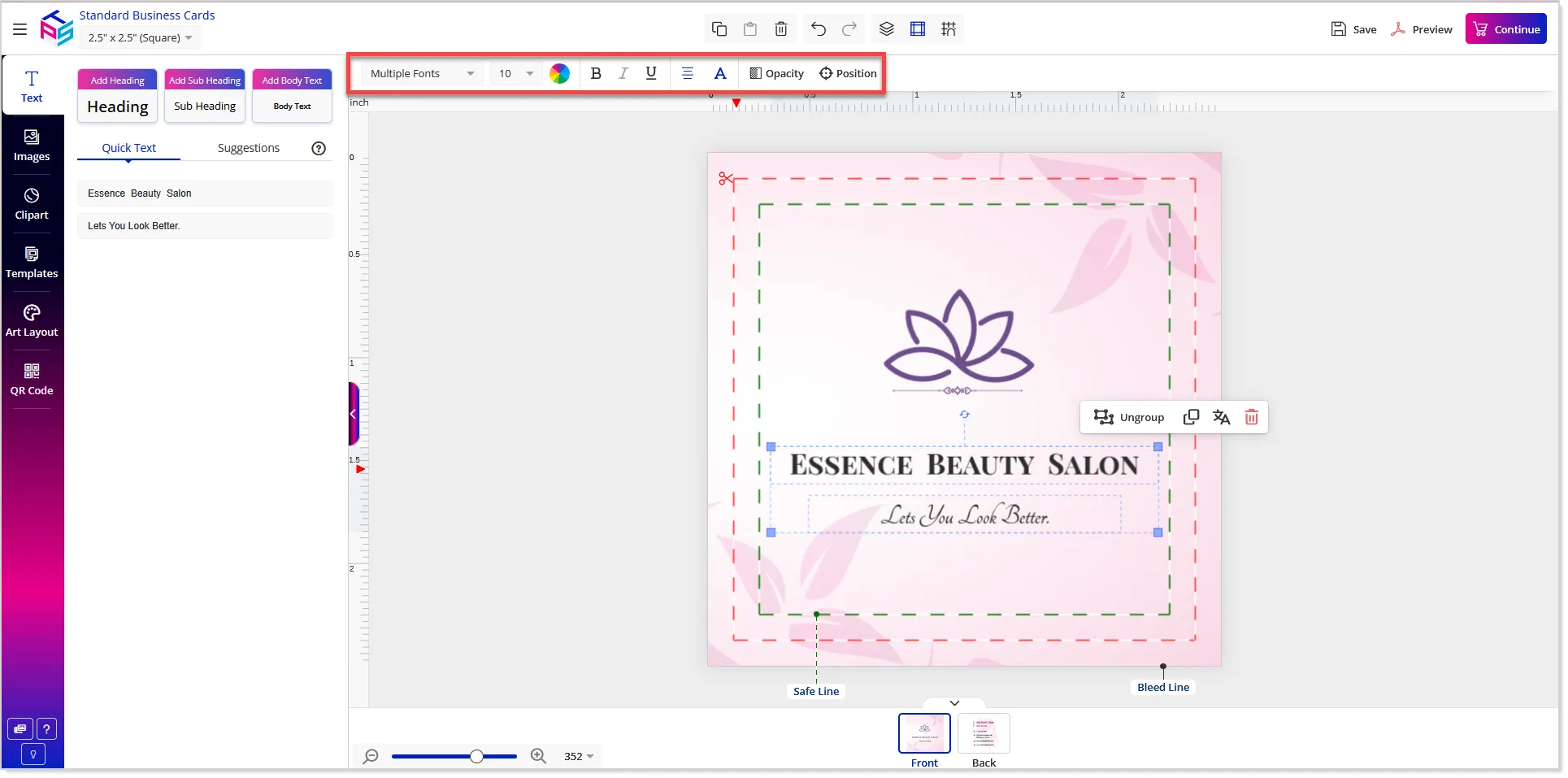 Document image