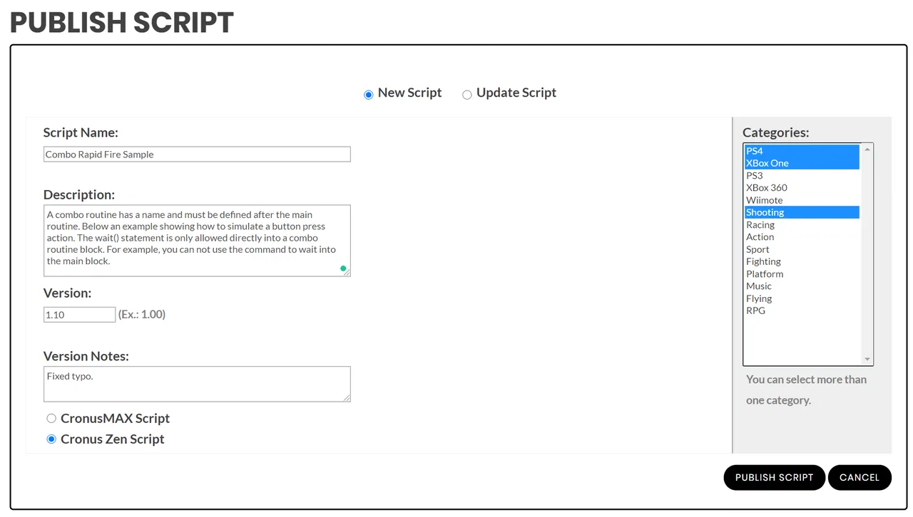 Zen Studio - Compiler Panel - Cronus Zen Guide