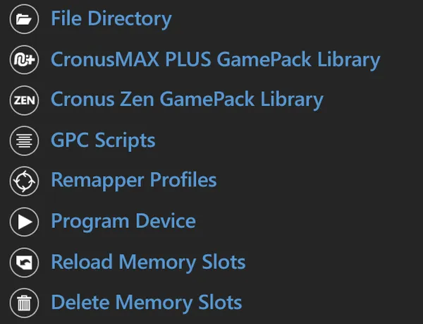 Zen Studio - Programmer Panel - Cronus Zen Guide