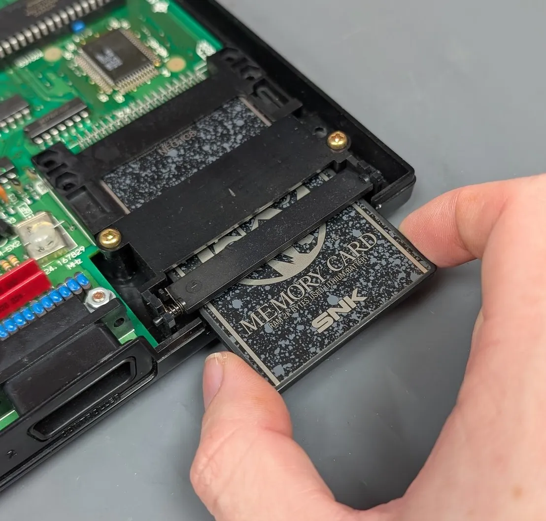 Memory Card (Neo Geo AES) RetroSix Wiki