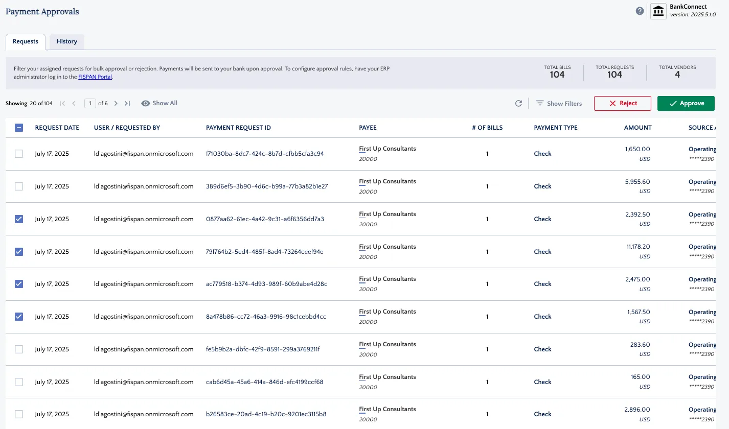 Select Payments