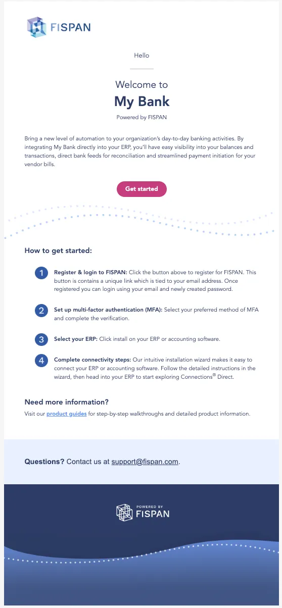 Invitation Email